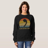Team Oxford Comma Retro Sunset Team Oxford Comma Trui (Voorkant volledig)