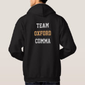 Team Oxford Comma T-Shirt (Achterkant)