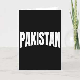 Team Pakistan Wereld Cricket Cup Fan Shirt Jersey Kaart