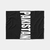 Team Pakistan World Cricket Cup Fan Shirt Jersey  Fleece Deken (Voorkant (Horizontaal))