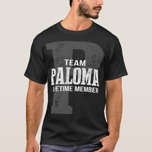 Team Paloma-lifetime lid T-shirt (Voorkant)