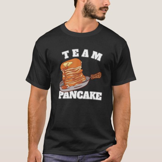 Team Pancake Maker Pancakes T-shirt (Voorkant)