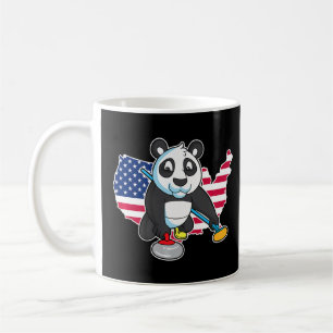 Team Panda Beer vervloekt Amerikaanse Kinder jonge Koffiemok