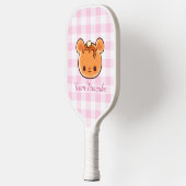 Team Pannenkoek Knuffel Beer Kawaii Kinderfeestje Pickleball Paddle (Links)