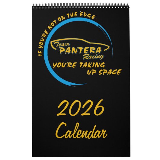 Team Pantera Racing - 2026 Kalender (Hoes)