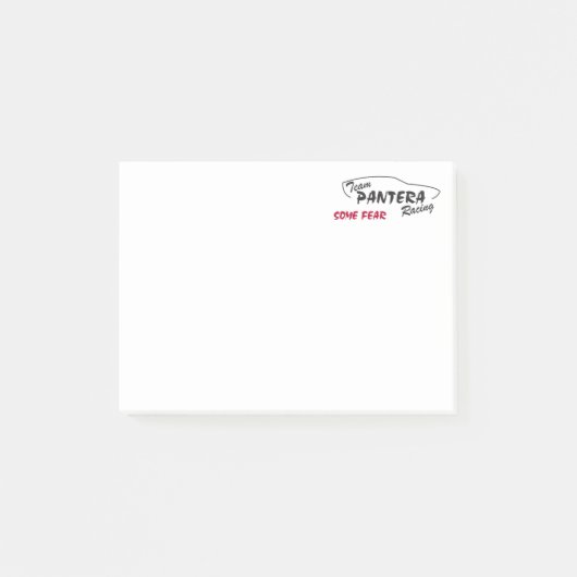 Team Pantera Racing Post-it® Notes (Voorkant)
