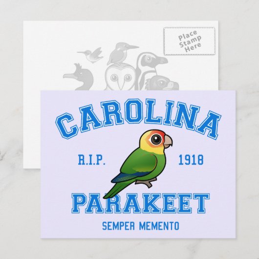 Team Paraket Briefkaart (Voorkant / Achterkant)