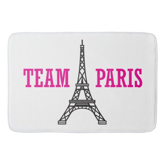 "Team Paris" Badmat (Voorkant)