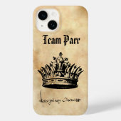 Team Parr Katherine Parr's Kroon & Handtekening Case-Mate iPhone Case (Achterkant)