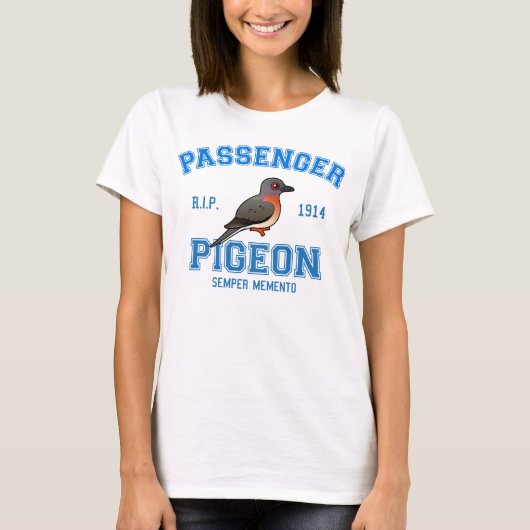Team Passenger Pigeon T-shirt (Voorkant)