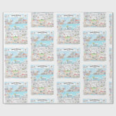 Team Patriot Wrapping Paper Cadeaupapier (Vlak)