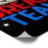 Team Patriottische Presidenten Mount Amerikaans Us Poster (Hoek)