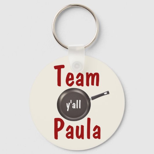Team Paula - Y'all Sleutelhanger (Voorkant)