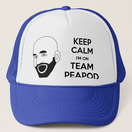 Team Peapod - Trucker Hat Pet (Voorkant)