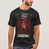 Team PEG - Een eindeloze LEGEND T-shirt (Voorkant)