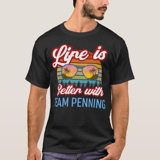 Team Penning Riding Life is beter met team T-shirt (Voorkant)
