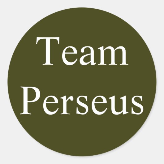 Team Perseus sticker (Voorkant)