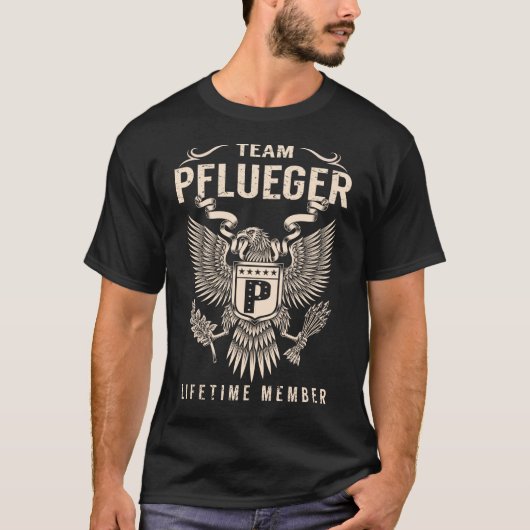 Team PFLUEGER Lifetime Lid T-shirt (Voorkant)