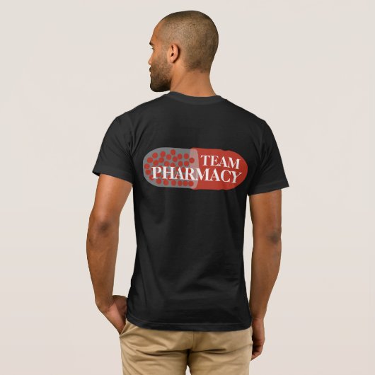 Team Pharmacy T-shirt (Achterkant volledig)