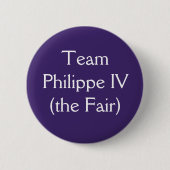 Team Philippe IV Ronde Button 5,7 Cm (Voorkant)