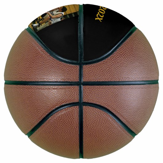 Team Photo Custom Text School Champions Basketbal (Rechts)