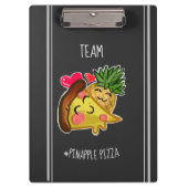 Team Pinapple Pizza Klembord (Voorkant)