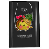 Team Pinapple Pizza Medium Cadeauzakje (Voorkant)