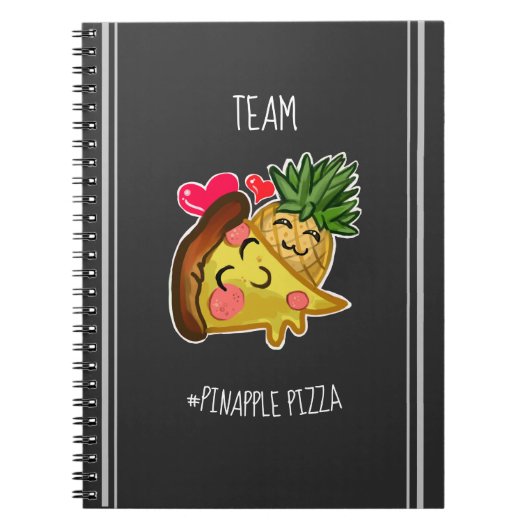 Team Pinapple Pizza Notitieboek (Voorkant)