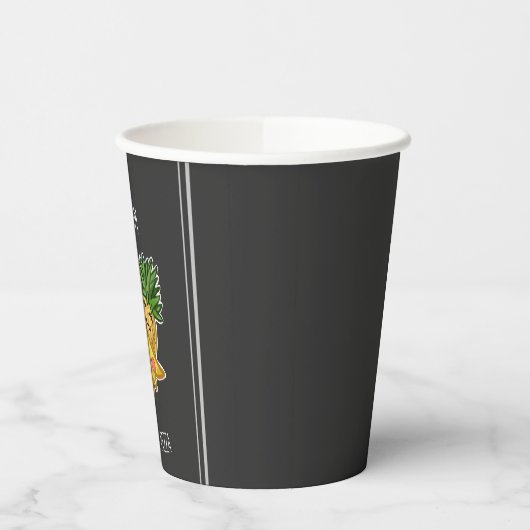 Team Pinapple Pizza Papieren Bekers (Links)