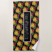 Team Pinapple Pizza Strandlaken (Voorkant)