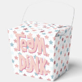 Team Pink/Girl Bedankdoosjes (Voorkant)