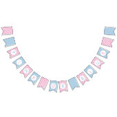 Team Pink of Team Blue Gender Reveal Party Banner (Alle)