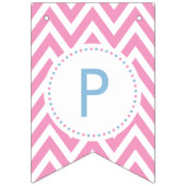 Team Pink of Team Blue Gender Reveal Party Banner (Derde vlag)