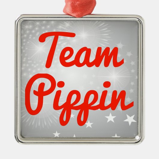 Team Pippin Metalen Ornament (Voorkant)