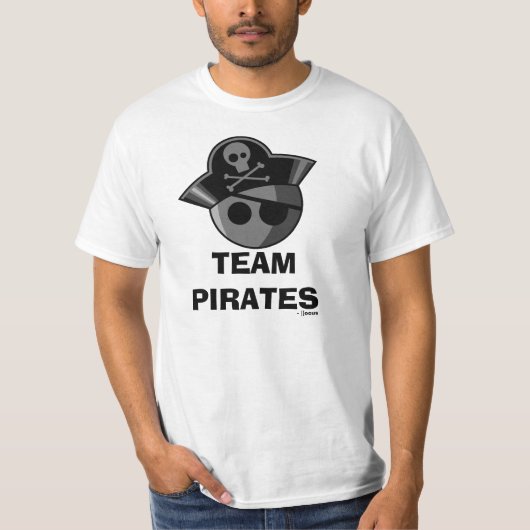 Team Pirates Shirt! T-shirt (Voorkant)