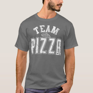 Team Pizza matching Ik hou van pizza-liefhebber vo T-shirt