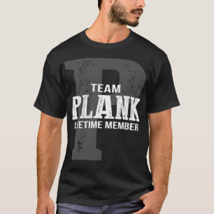 Team PLANK Levenslang Lid T-shirt