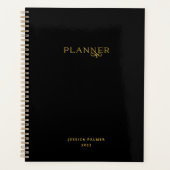 Team Planner Custom Black Professional Organizer (Voorkant)