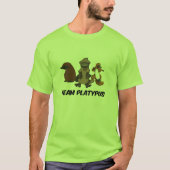 Team Platypus T-shirt (Voorkant)