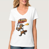 Team Platypus Tennissokken T-shirt (Voorkant)