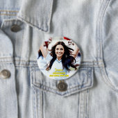 Team Player Custom Photo Button (In situ)