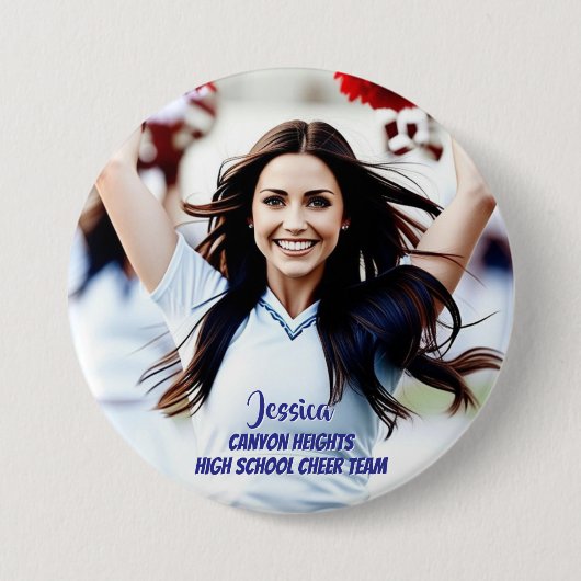 Team Player Custom Photo Button (Voorkant)
