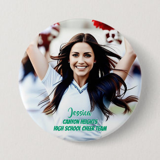 Team Player Custom Photo Button
