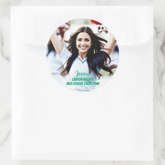 Team Player Custom Photo Sticker Set (Tas)