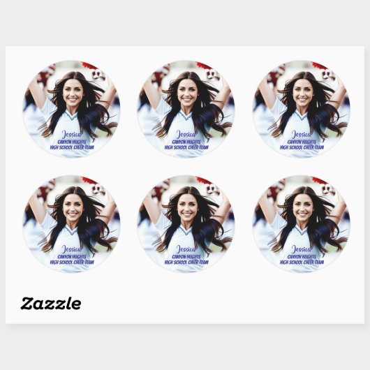 Team Player Custom Photo Sticker Set (Vel)