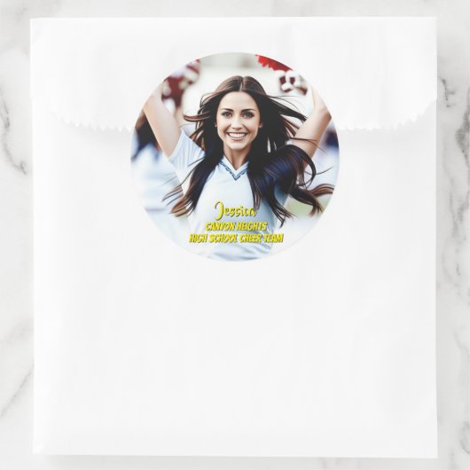 Team Player Custom Photo Sticker Set (Tas)