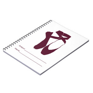 Team Pointe Ballet Amethyst Notitieboek