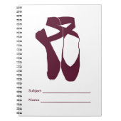 Team Pointe Ballet Amethyst Notitieboek (Voorkant)
