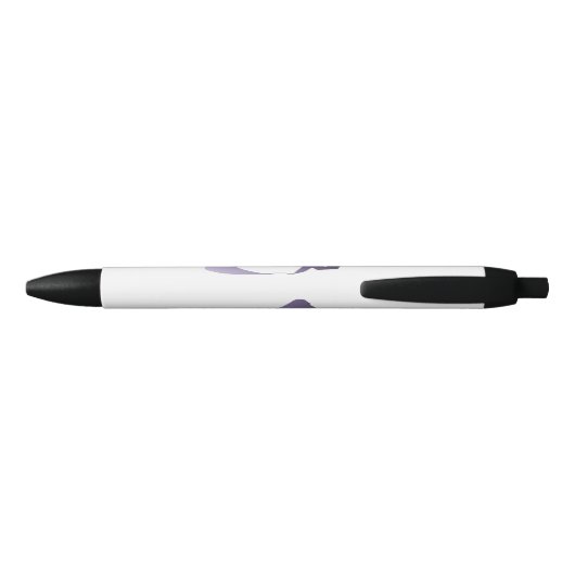 Team Pointe Ballet Lavender Zwarte Inkt Pen (Achterkant)