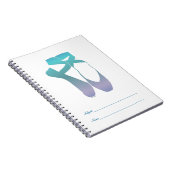 Team Pointe Ballet Ocean Notitieboek (Rechterzijde)